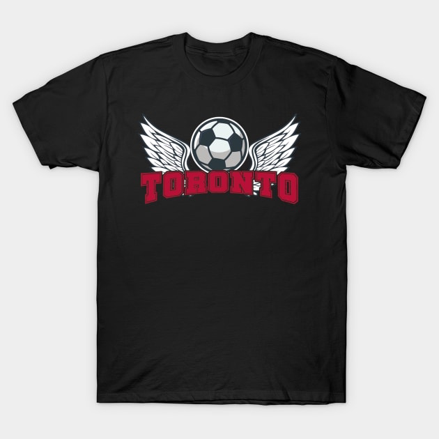 Toronto Soccer T-Shirt by JayD World